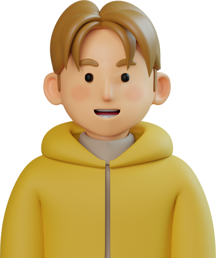 Yellow Boy 3D Avatar